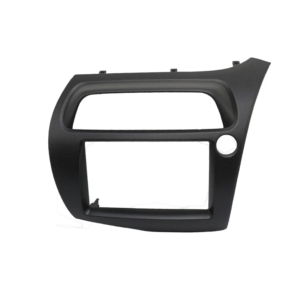 2 Din Car Fascia Radio Panel for Honda- Civic- Hatchback 2006-2011CD DVD  Frame  Adapter Cover Trim  (Left Wheel)
