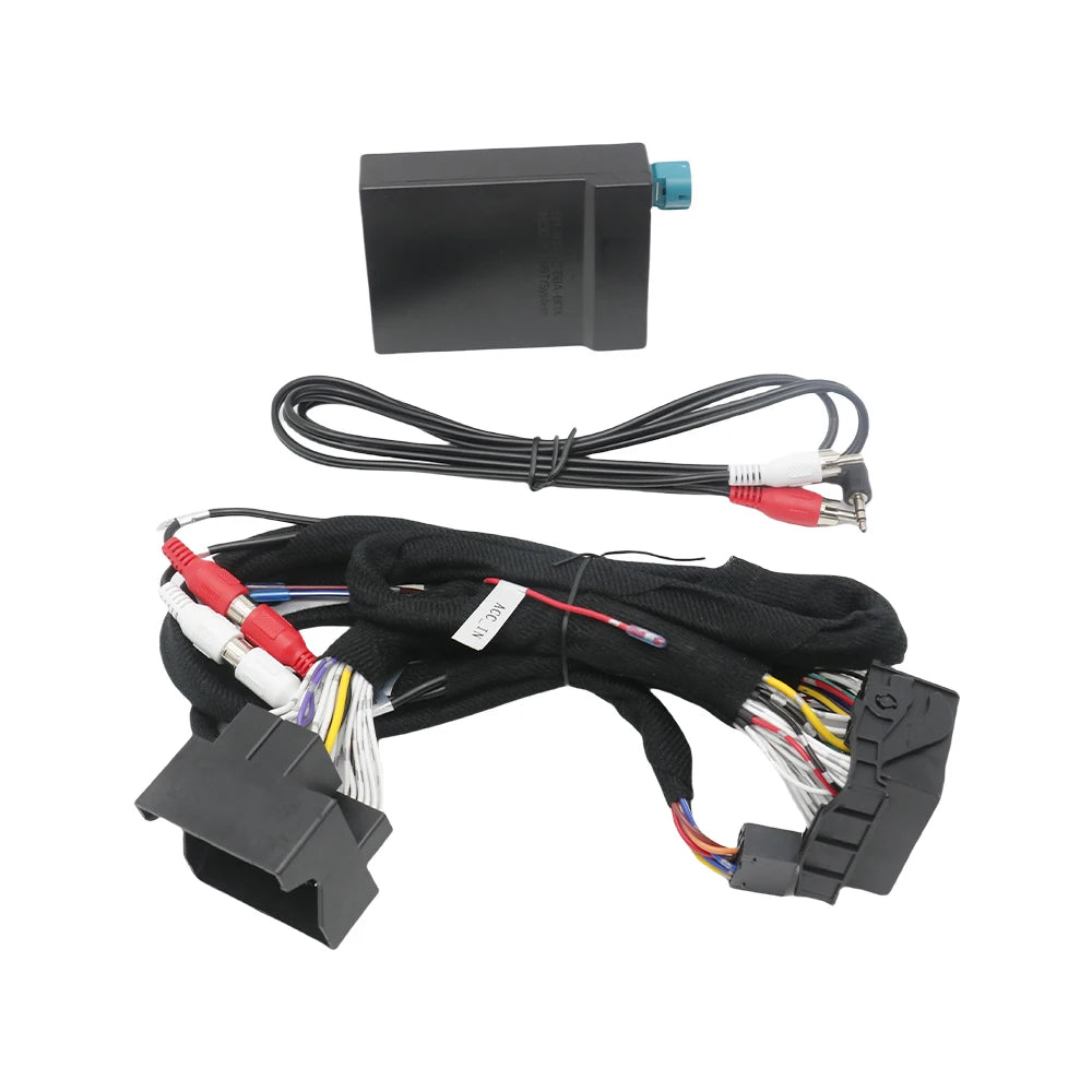 16pin Wiring Harness Adapter Canbus Box Decoder For BMW NBT CCC CIC EVO System Android Radio Power Cabler