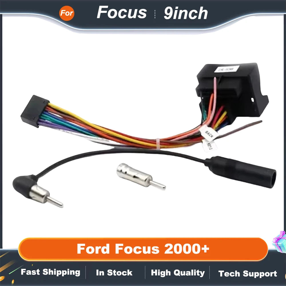 9 Inch Car Radio Screens For Ford Focus 2000+ Frame Other Interior Accessories Car Dvd Frame Kit