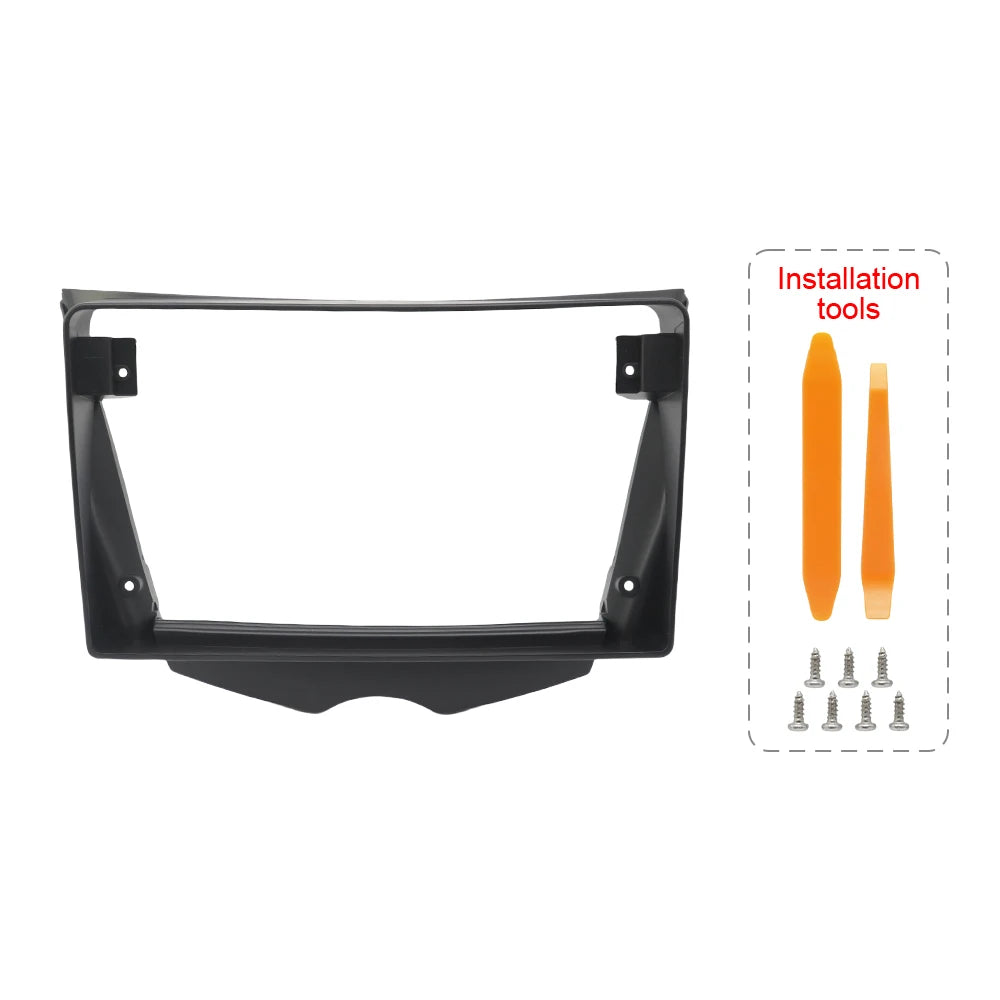 9 Inch Universal Car Radio Frame For Hyundai Veloster 2011-2018 Installation Kits Fascia Panel Stereo Android Navigation