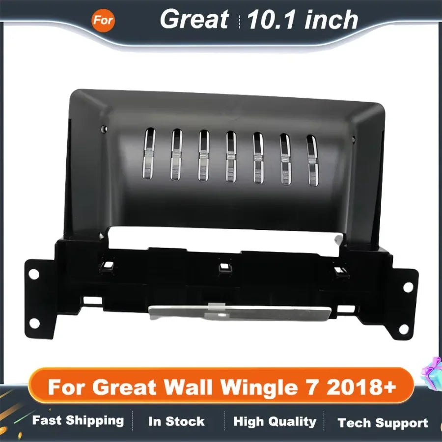 10.1 inch car stereo frame For Great Wall Wingle 7 2018+ Adapter Canbus Box Decoder Android Radio Dash Fitting Panel Kit