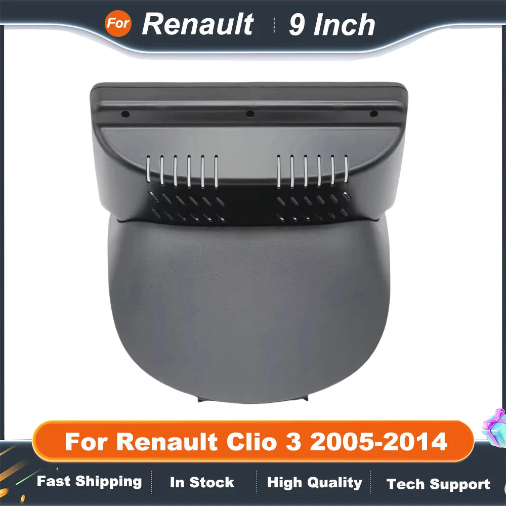 9 Inch Car Frame Fascia Adapter Canbus Box For Renault Clio 3 2005-2014 Android Radio Audio Dash Fitting Panel Kit