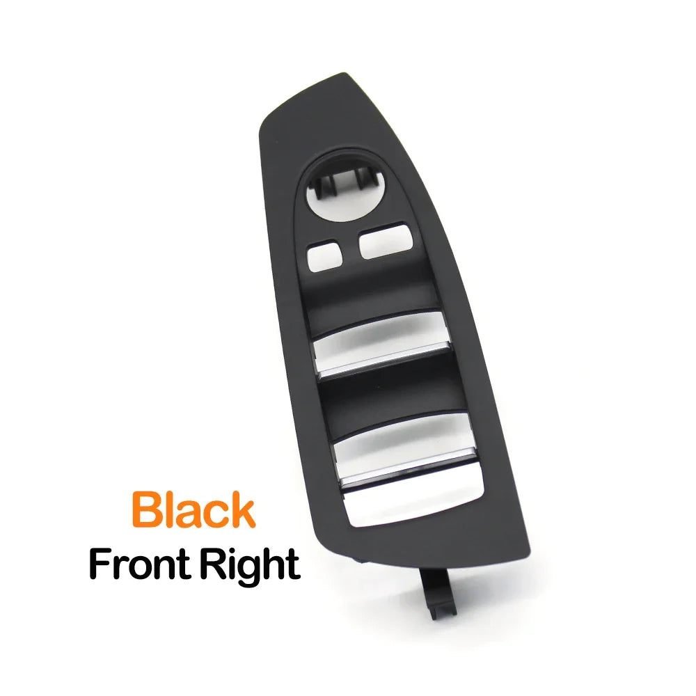 RHD Car Front Door Window Lifter Switch Cover Panel Trim For BMW 7 Series F01 F02 730i 735i 740i 745i 750i 760i 2009-2017