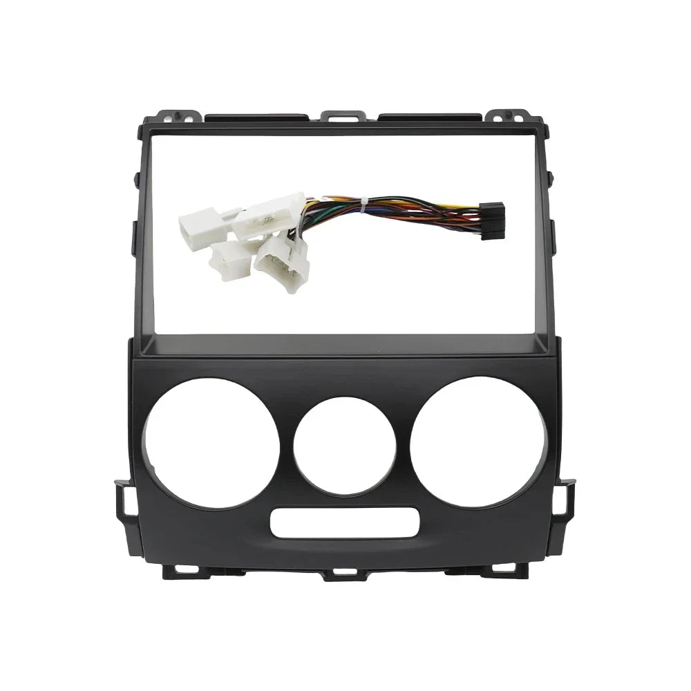 9 Inch Car Frame Fascia Adapter Canbus Box Android Radio Dash Fitting Panel Kit For Toyota Prado 120 Land Cruiser Lexus GX470