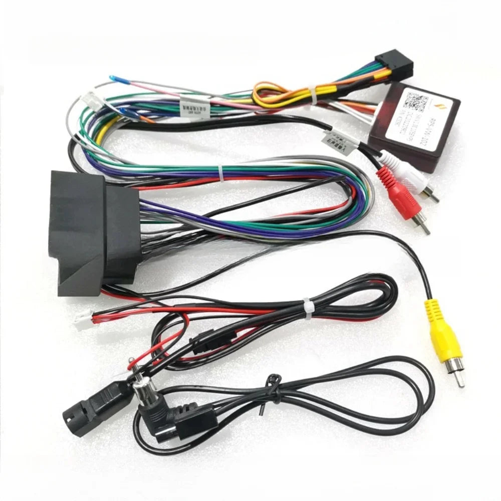 Auto 16 Pin PR5-VW-102 Canbus Box Adaptor suit For VW Volkswagen Golf 7 2015-2020 With Wiring Harness Car Cable Android  Radio