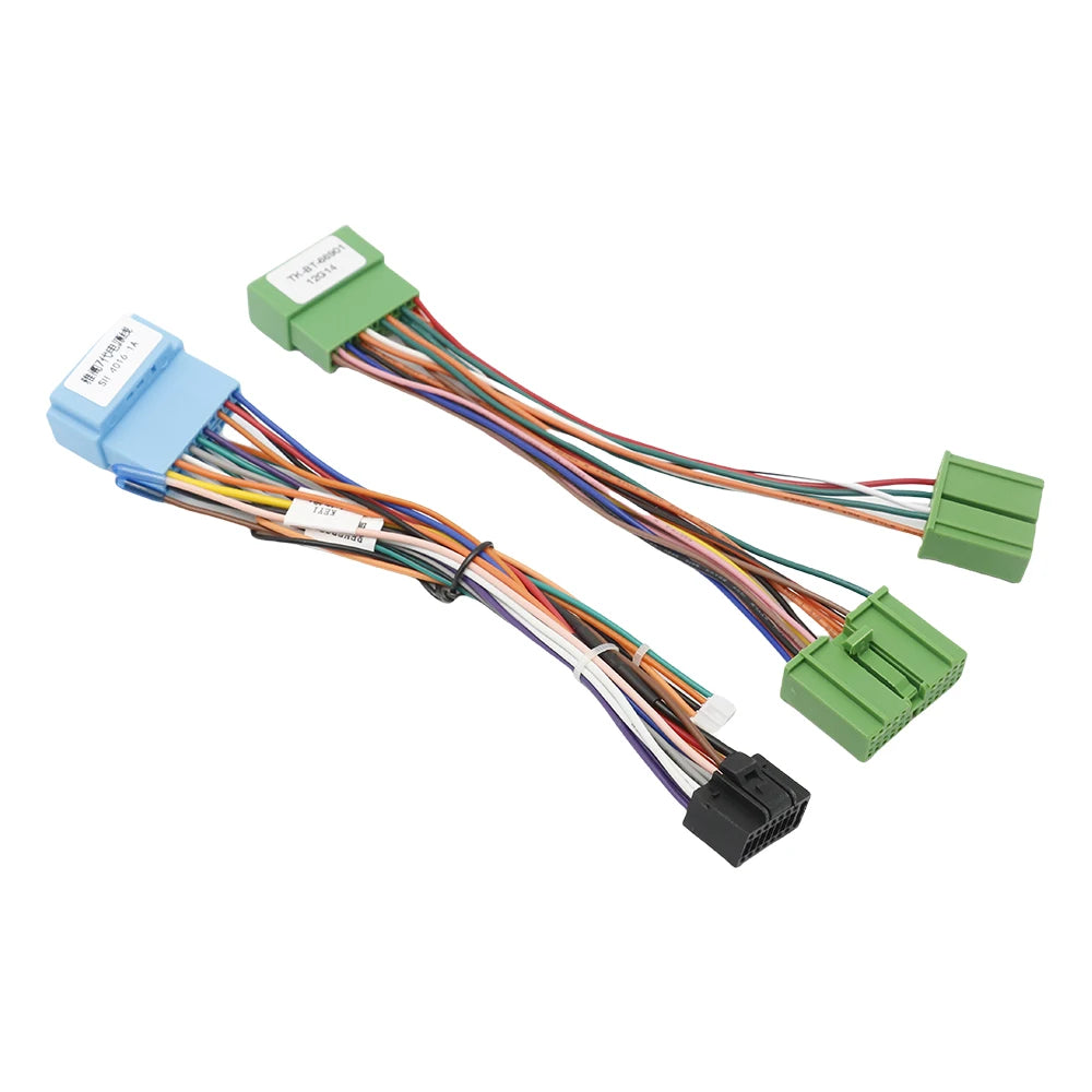 16Pin cables Harness Car Radio Android DVD Stereo For honda ACCORD 2007 audio screen multimedia video player navigation MP3 MP5