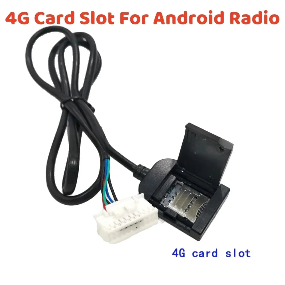 SIM Card Slot For Android 2 Din GPS Video Player Radio Car