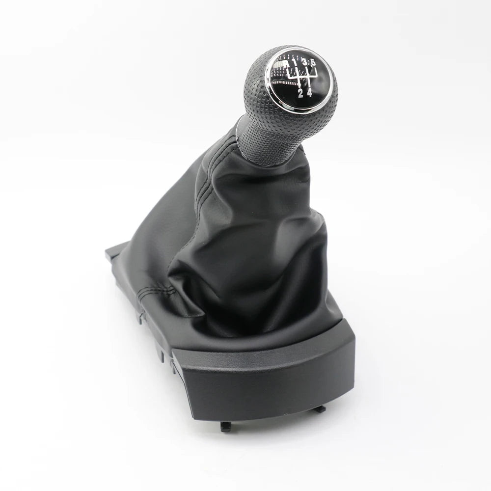 For Seat Ibiza 2002 -2010 Car-Styling 5 Speed Gear Stick Shift Knob with PU Leather Boot