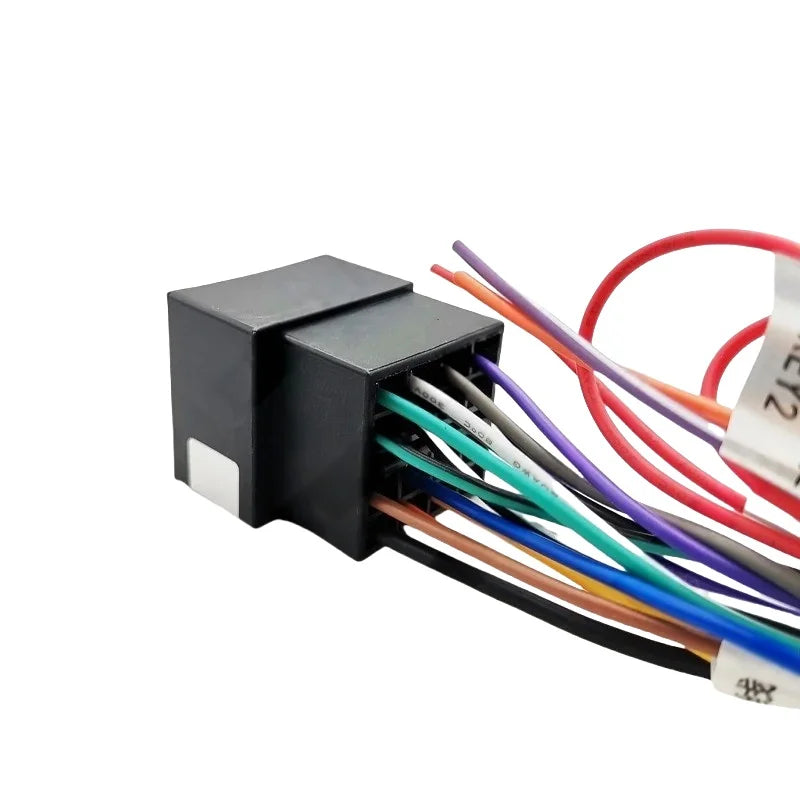 Radio Wiring Harness for Lada Granta 2011-2017, 16 Pin Plug to ISO Connector, Car Android Multimedia Cable Adapter