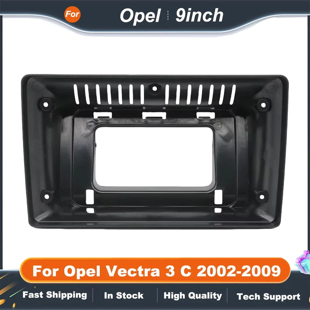 9 Inch Car Audio Fascia Panels Adapter For Opel Vectra 3 C 2002-2009 Canbus Box Decoder Android Radio Dash Fitting Panel Kit