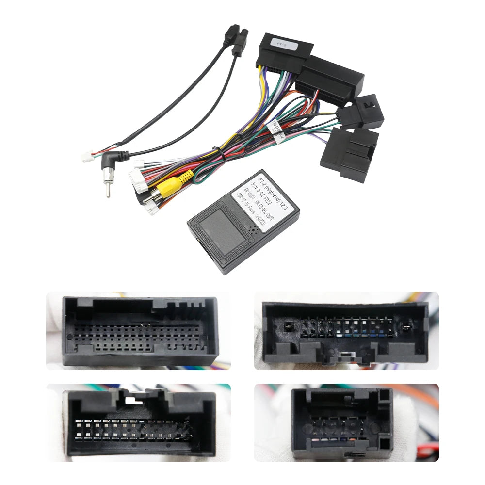 12.3 inch Car Radio Fascia For FORD FOCUS 2012-2018 2Din Stereo Player Install Surround Panel Dash Kit GPS Frame