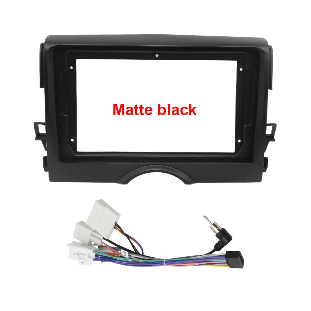 9 Inch Car Frame Fascia Adapter Canbus Box Decoder For Toyota Reiz Mark X 2010-2013 Android Radio Dash Fitting Panel Kit