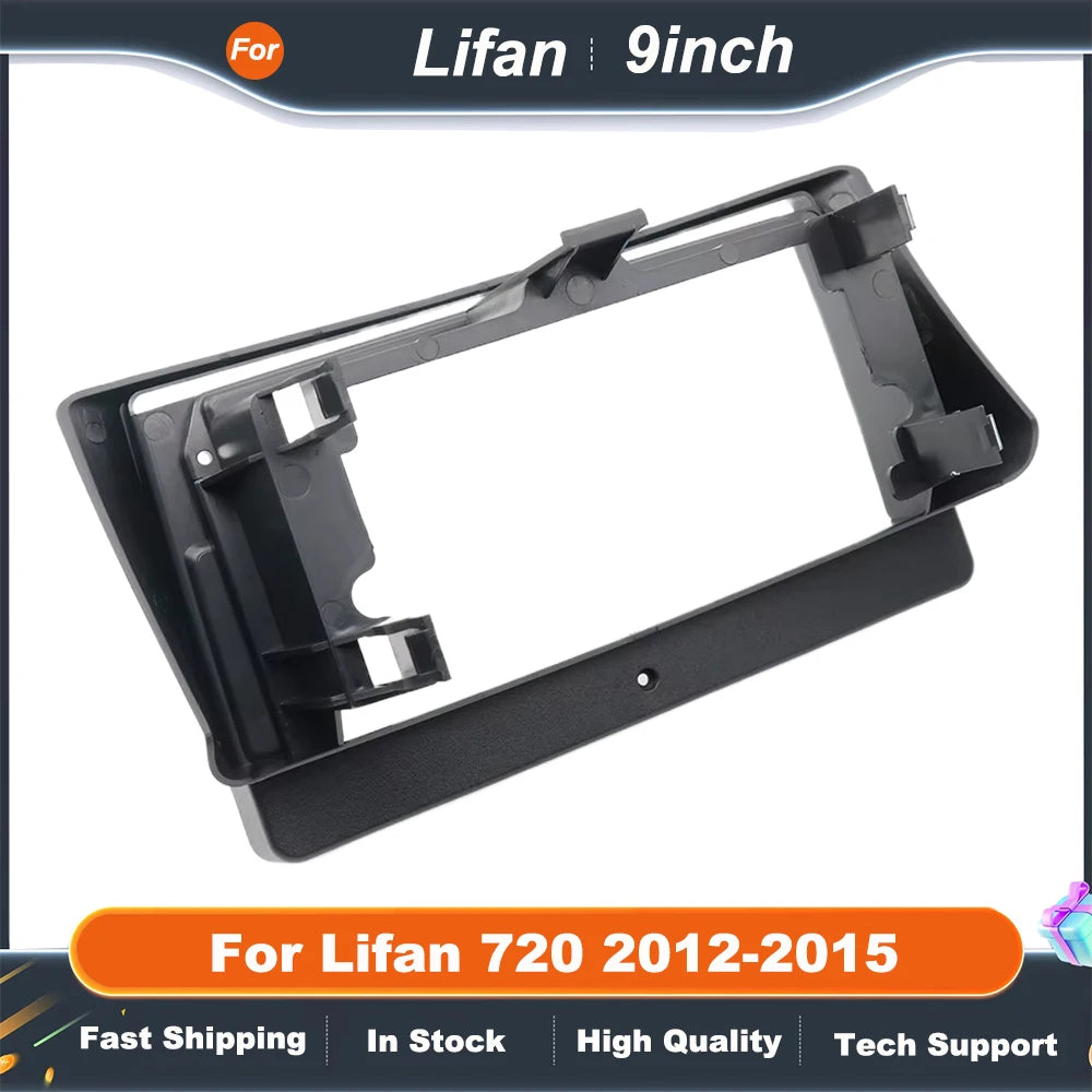 9 Inch Car Frame Fascia Adapter For Lifan 720 2012-2015 Canbus Box Decoder Android Radio Dash Fitting Panel Kit