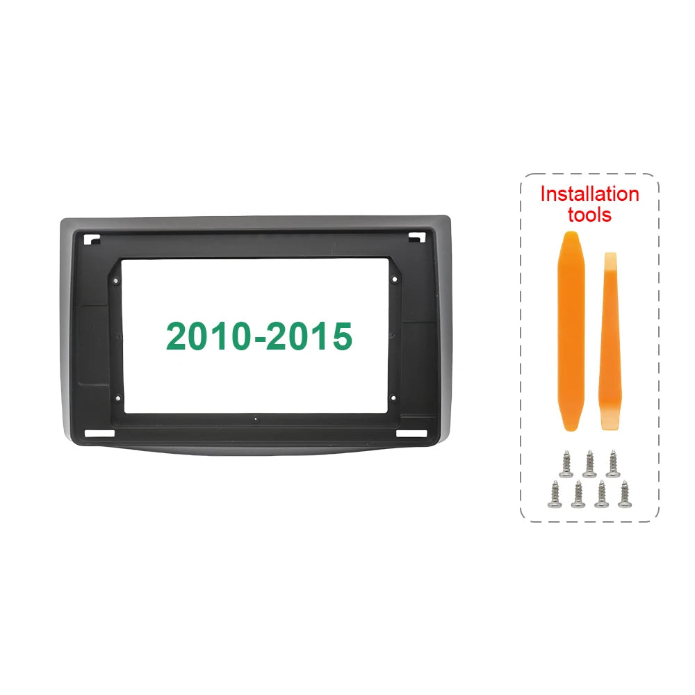 For MERCEDES BENZ Vito 2 Viano W639 2003-2010 10.1 inch 25.654cm Car Radio Stereo Android 2 Din Head Unit Panel Frame Trim