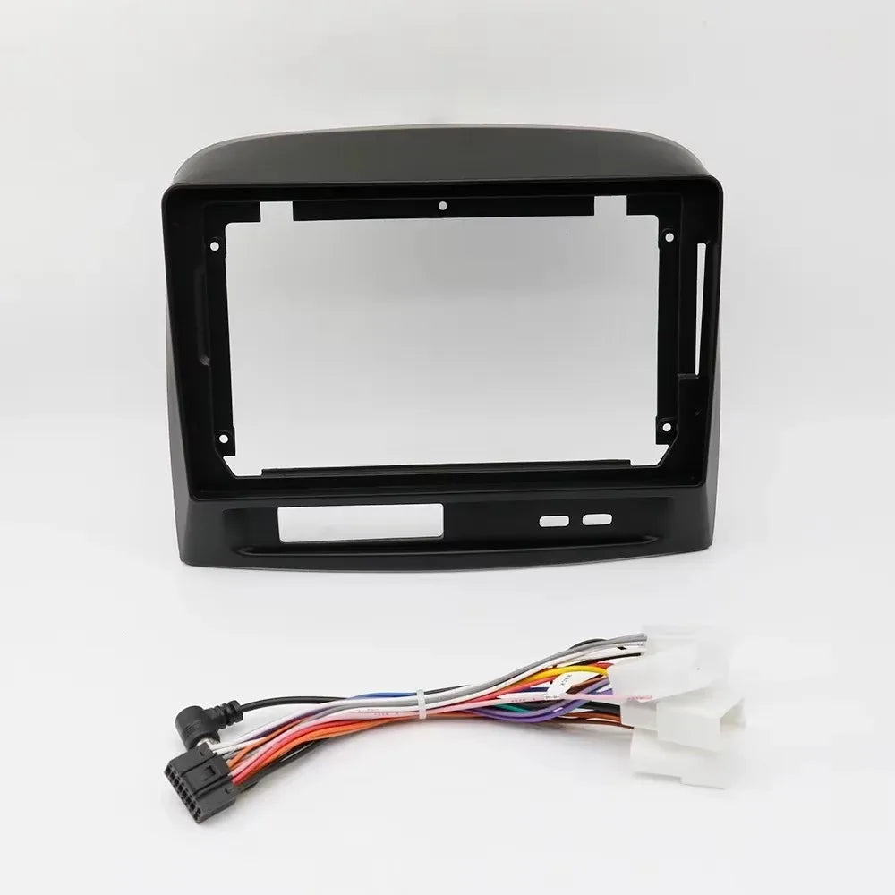 For 2004 TOYOTA VIOS (9INCH) Car Radio Fascias Android GPS MP5 Stereo Player 2 Din Head Unit Panel Dash Frame Installation Trim