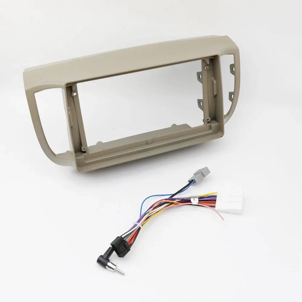 For Nissan March Micra (K12) 2002-2010 (9INCH) Car Radio Fascias Installation Dash Frame 2 Din Panel DVD Gps Mp5 Android Player