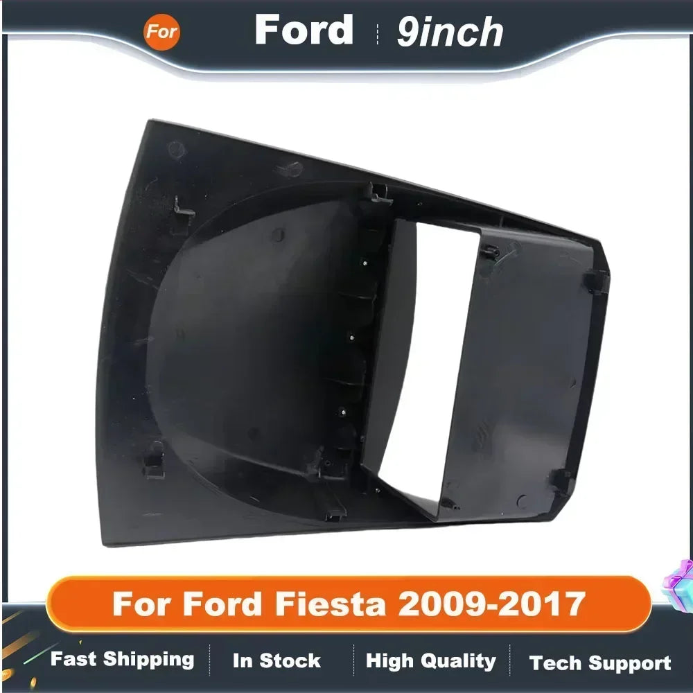 For Ford Fiesta 9 Inch Android Dash Panel Fitting Kit with CANBUS Box  Fascia Frame Adapter