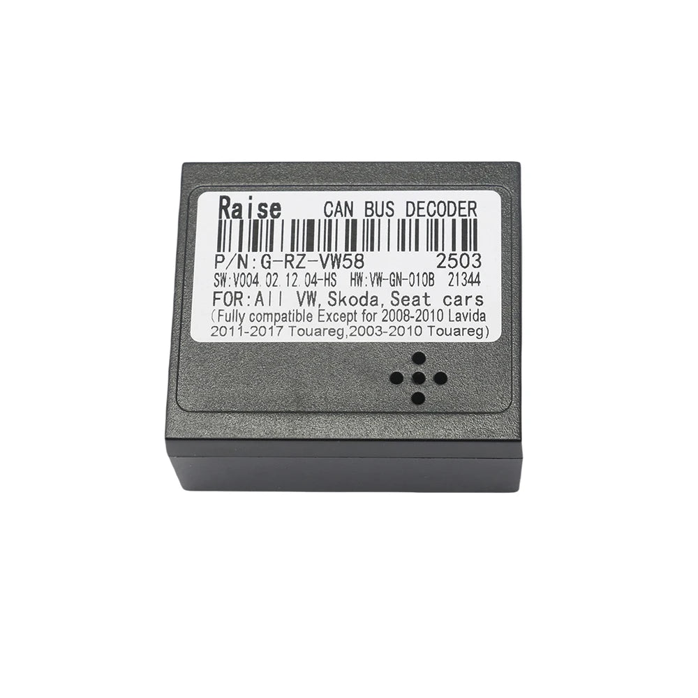 VW-RZ-08 G-RZ-VW58 Canbus Box for Android Volkswagen Skoda Seat Golf 5 6 Polo Passat Jetta Tiguan Touran Car Player Wiring Cable