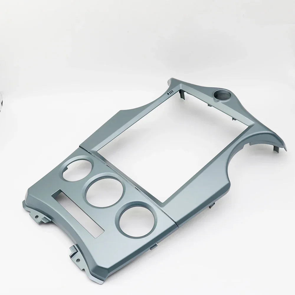 9.7 Inch 2 Din Car Radio Fascias For KIA CARENS 2007-2011 Tesla Style Multimedia Frame Video Player Navigation DVD Panel Trim