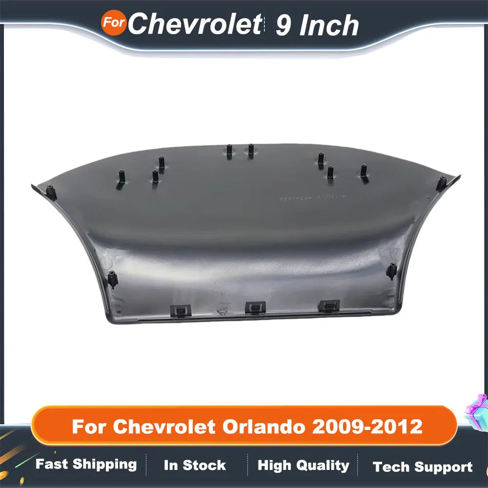 9 Inch Car Fascia Radio Panel For Chevrolet Orlando 2009-2012 Dash Kit Install Facia Console Bezel Adapter Plate GPS Cover Trim