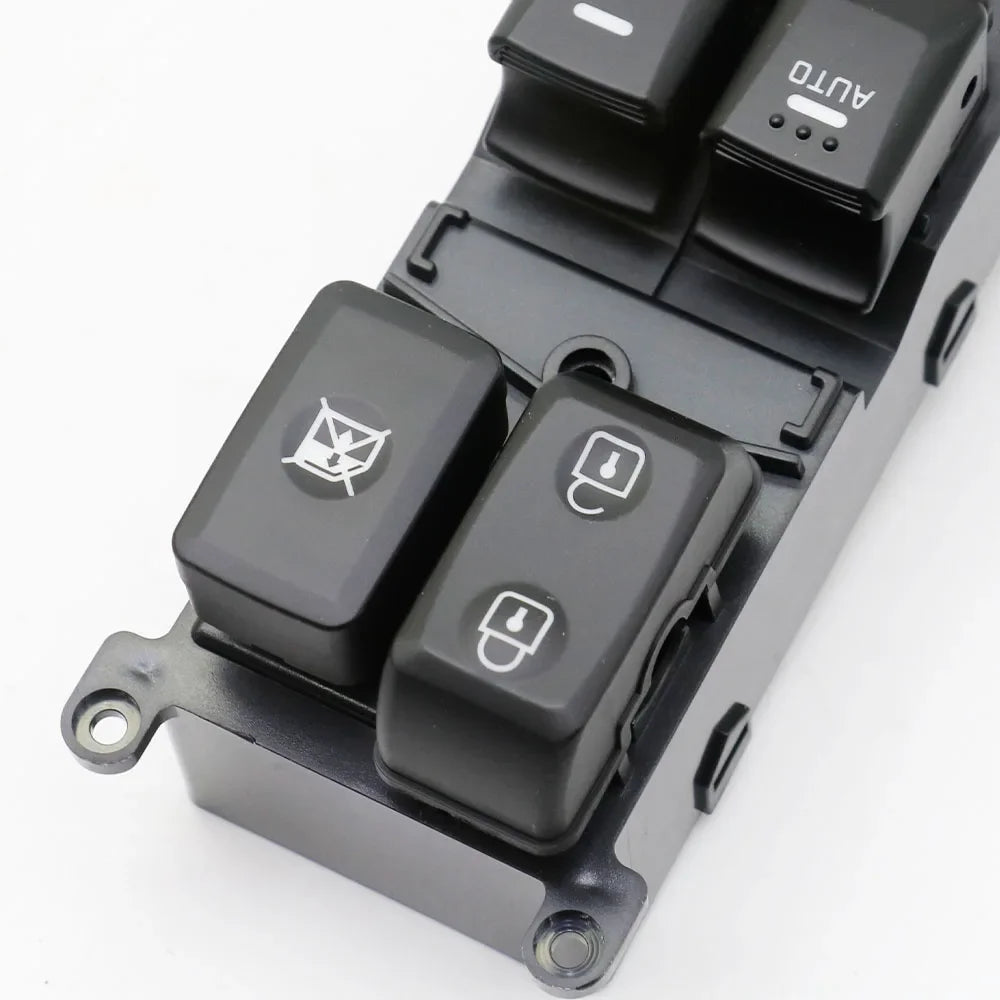 New Car Front Left Drive Side Power Window Control Switch Button for Kia Rio (4Door) 2012-2015 93570-1W155