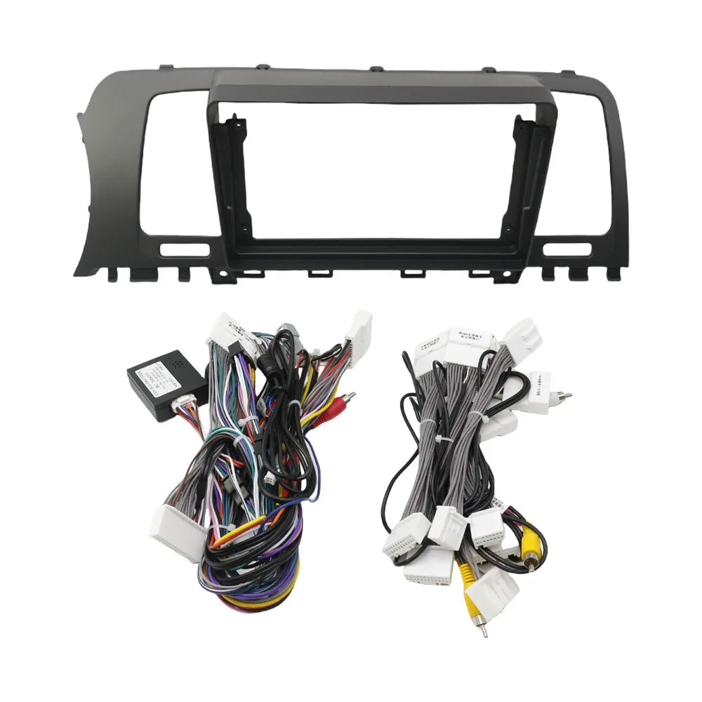 For Nissan Murano 2008-2014 9 Inch Car Frame Fascia Adapter Canbus Box Decode Android Radio Dash Fitting Panel Kitr