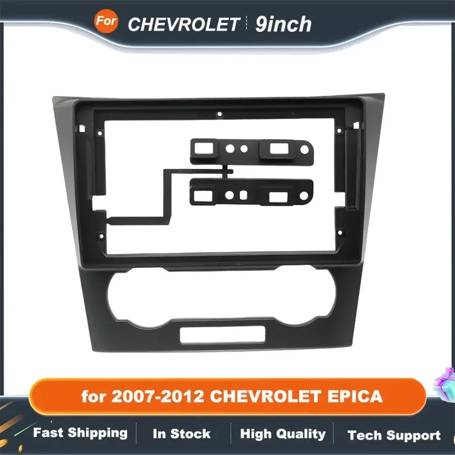 9 Inch car stereo panel for Chevrolet Epica 2007-2012 Stereo Dashboard Refitting Panel Kit