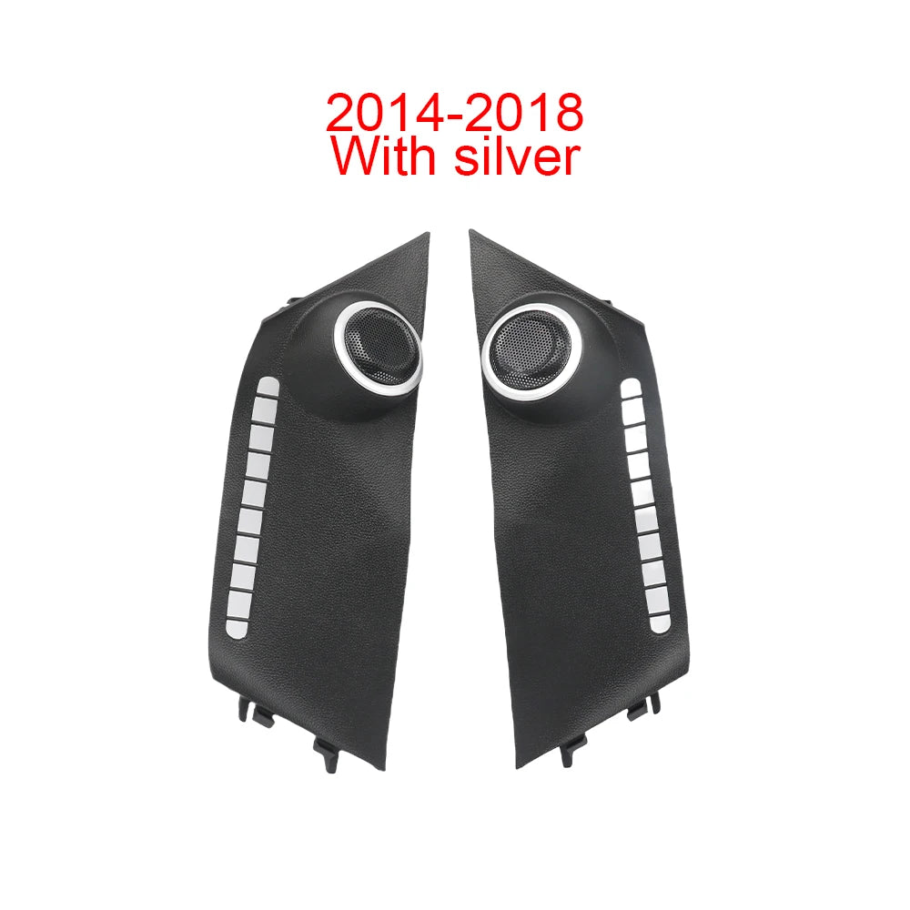 For Honda Fit GK5/GR9 Jazz 2010-2021 2PCS Car Tweeter Refitting Audio Door Angle Gum Speaker Cover Boxes Mounts