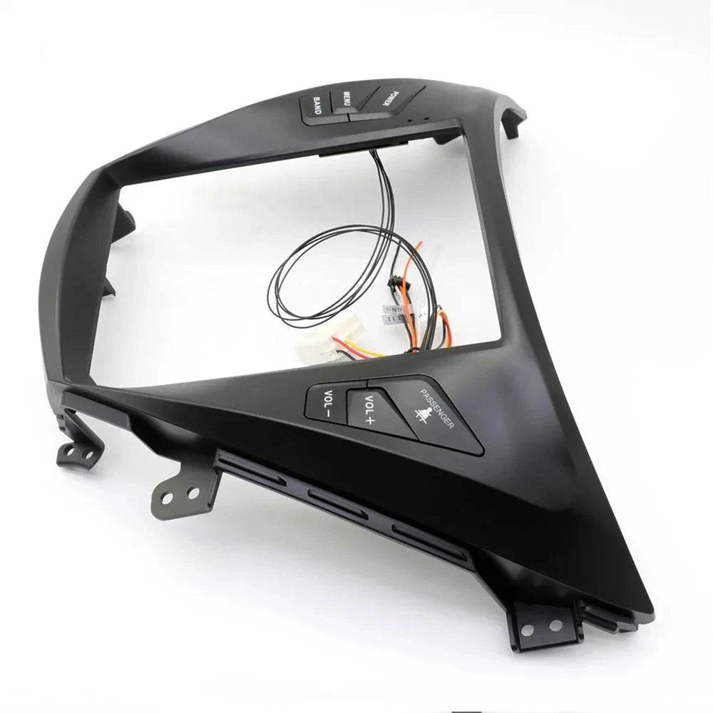 9.7 Inch 2 Din Car Radio Fascias For HYUNDAI ELANTRA 2010 Tesla Style Multimedia Frame Video Player Navigation DVD Panel Trim