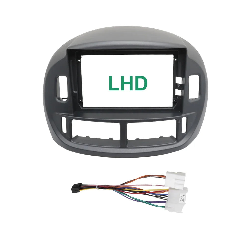 AUTODAILY 9 Inch Car Frame Fascia Adapter Android Radio Dash Fitting Panel Kit For Toyota Previa Estima ACR30 Tarago 2003-2008
