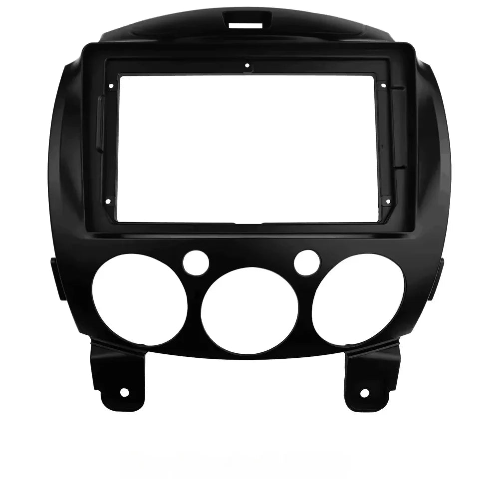 9 Inch For Mazda 2 M2 2010 Car Frame Fascia Adapter Android Mp5 Radio 2 Din Head Unit Dash Panel Dash Board Cover Fiting Kit