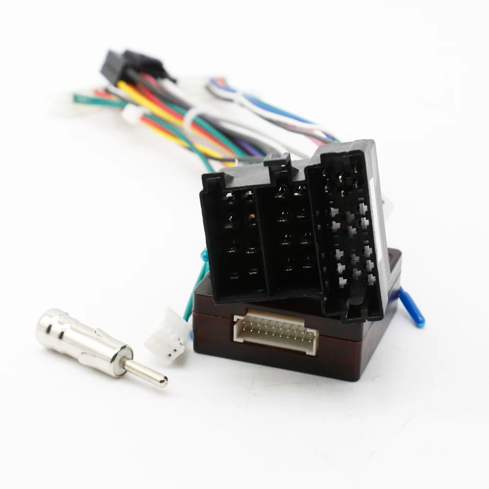 Car 16pin Wiring Harness Adapter Canbus Box Decoder Radio Power Cable For Renault Logan Sandero Duster Symbol RP5-RN-101