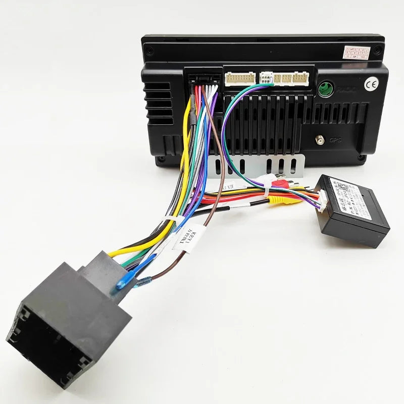 Car Radio Harness Adapter CAN Bus Decoder RCA Connector 16Pin to 52 Pin Wiring Cable for Jeep Renegade Cherokee Compass Wrangler