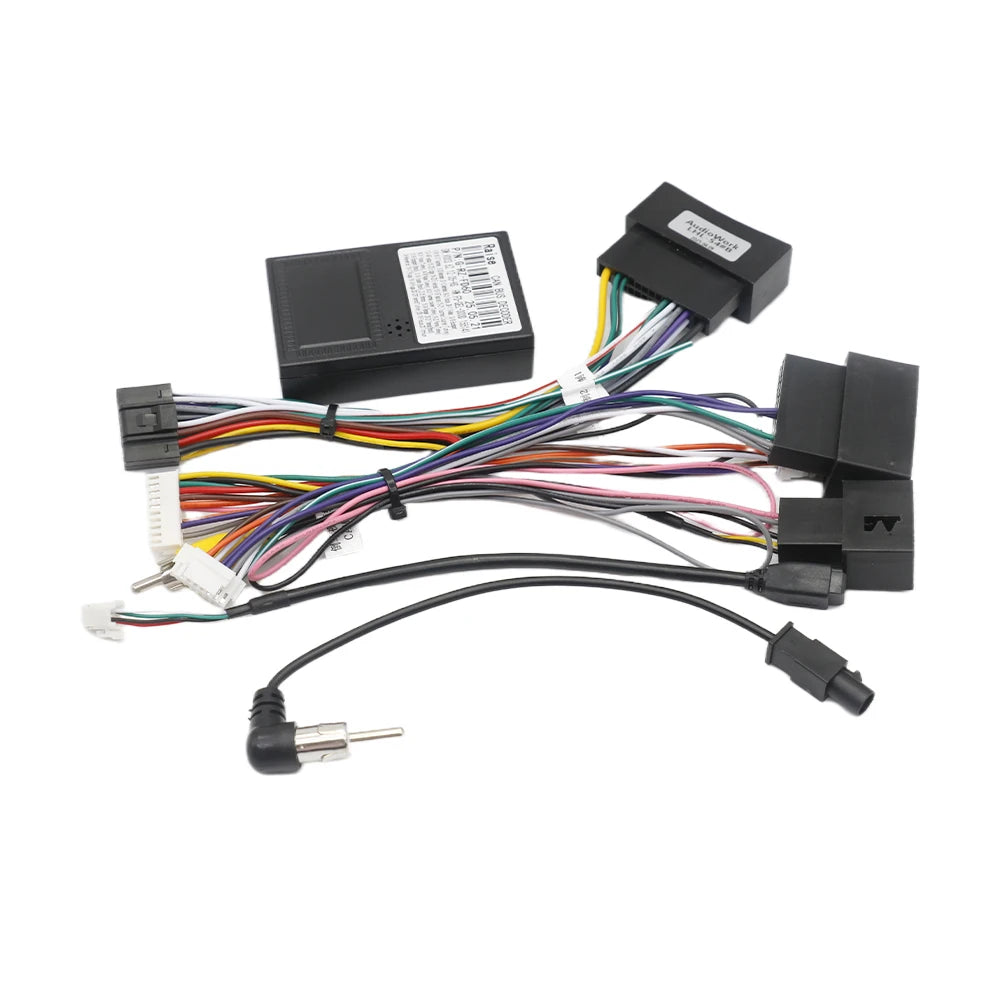 9 Inch 22.86cm for 2017 Car Android Radio Frame Fascia Stereo Panel Harness Dashboard Mount Kit for FORD Transit Tourneo