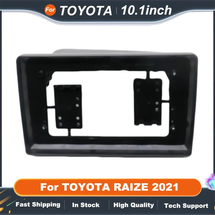 10 Inch car stereo frame Adapter For TOYOTA RAIZE 2021 Android Radio Dash Fitting Panel Kit