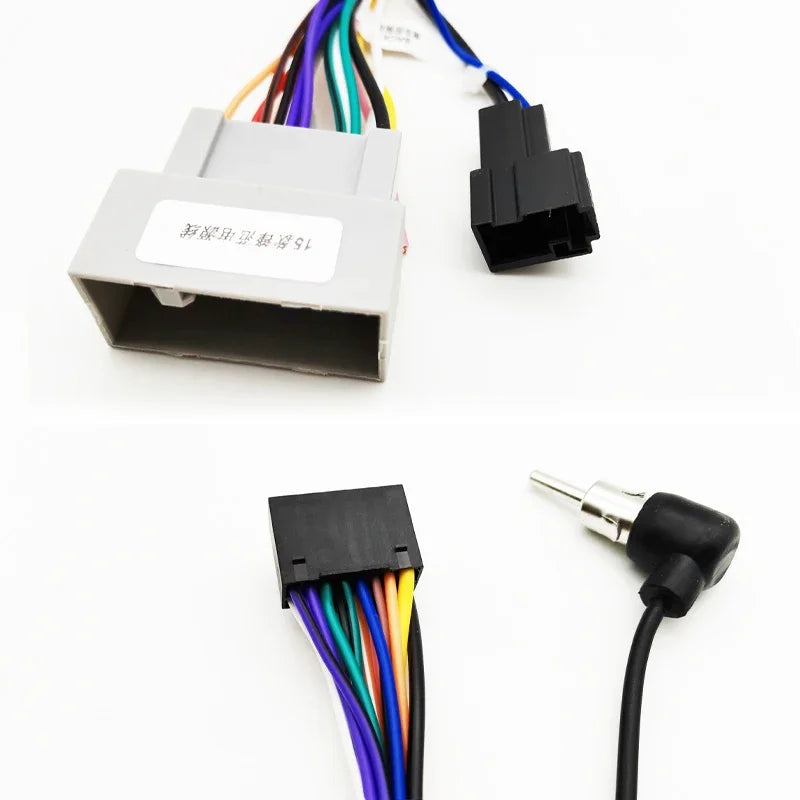 Radio Wiring Harness 16Pin Plug to 24 Pin Head Unit Audio Connector Cable Adapter for Honda CRV Accord Fit CRZ Pilot Insight