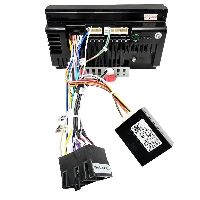 Wiring Harness CAN Bus Decoder, Audio RCA Plug, 16 Pin ISO Cable Adapter, for Alfa Romeo 147 156 159 GT Brera Spider MiTo