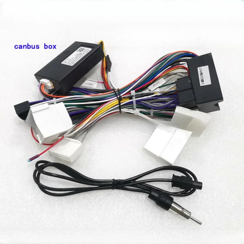 Canbus Box Adaptor For Renault Megane 3 2010-2015/Fluence 2014/ Koleos 2010-2014 Wiring Harness Cable Android 2 Din Car Radio