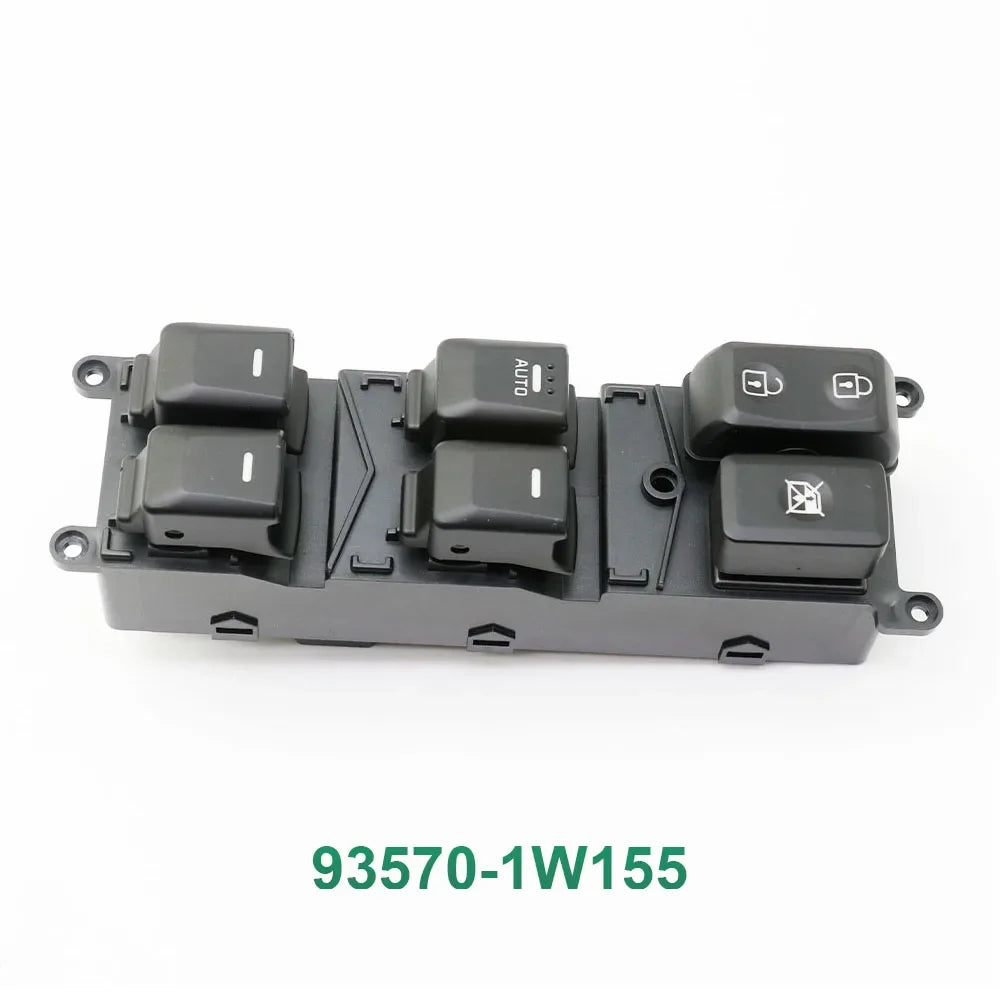 New Car Front Left Drive Side Power Window Control Switch Button for Kia Rio (4Door) 2012-2015 93570-1W155