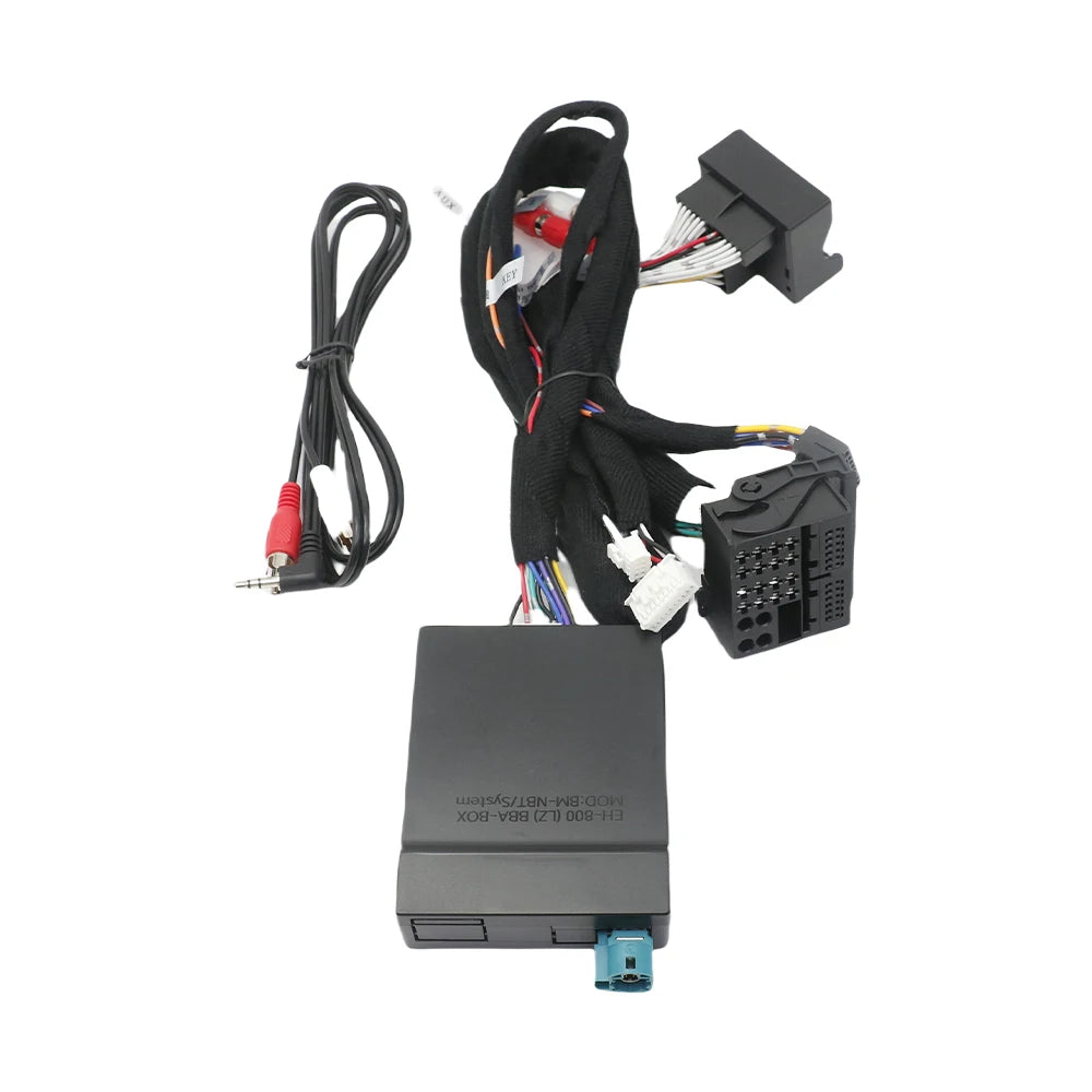 16pin Wiring Harness Adapter Canbus Box Decoder For BMW NBT CCC CIC EVO System Android Radio Power Cabler
