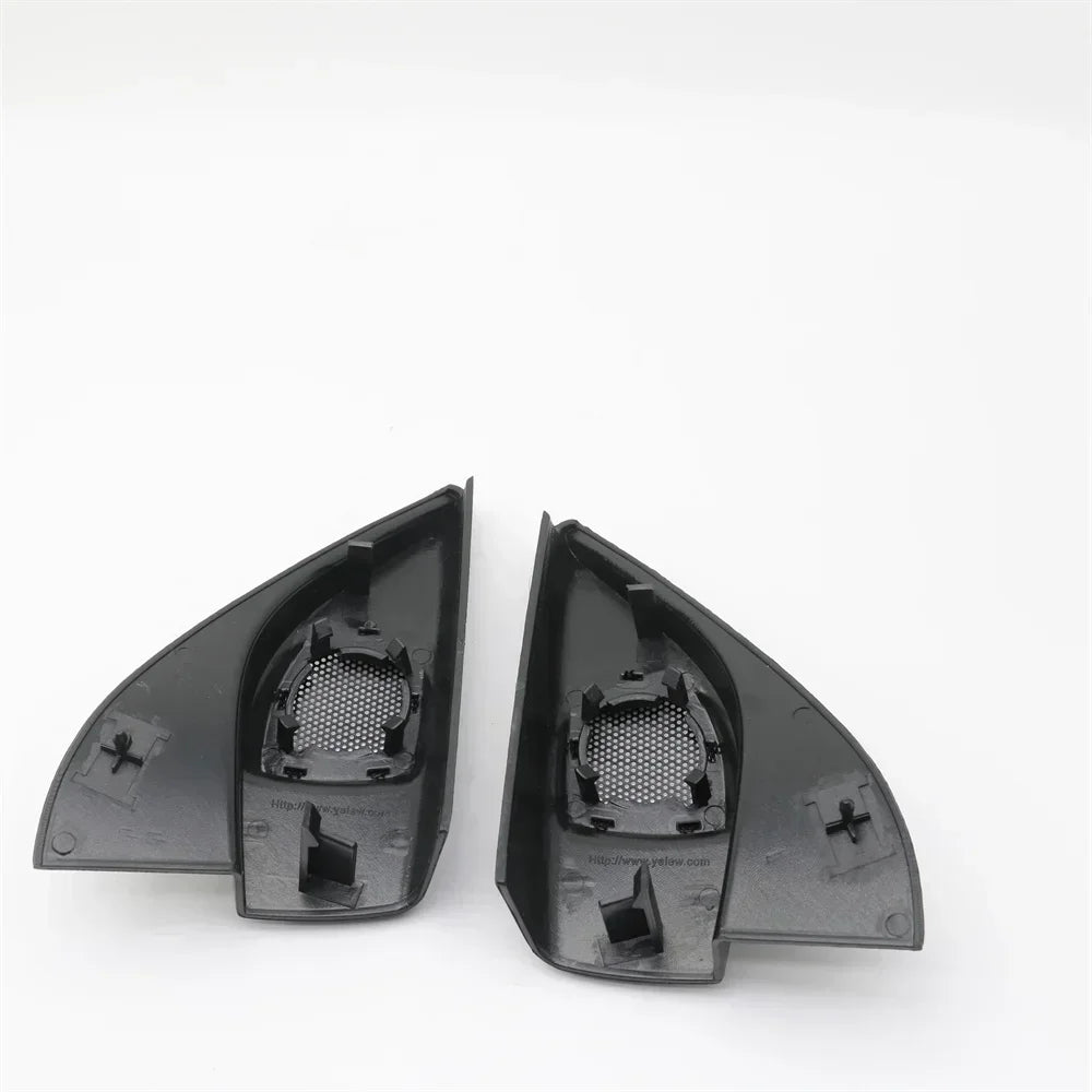 2PCS For Nissan March 2010-2018 Car Tweeter Refitting Audio Door Angle Gum Speaker Cover Boxes Mounts