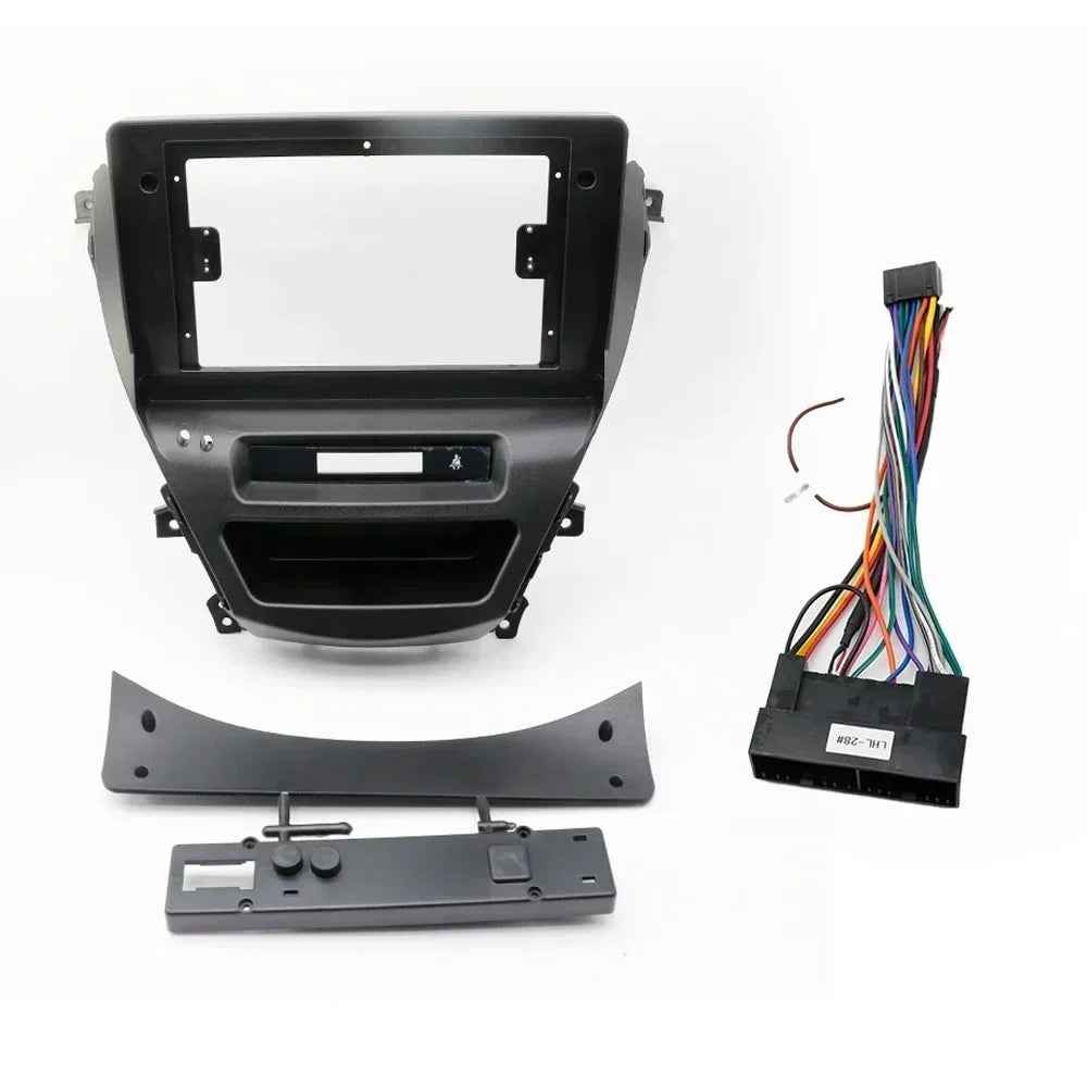 10.1 Inch 25.654cm for 2010-2013 Car Frame Fascia Adapter Android Radio Dash Fitting Panel Kitr for Hyundai Elantra Avante