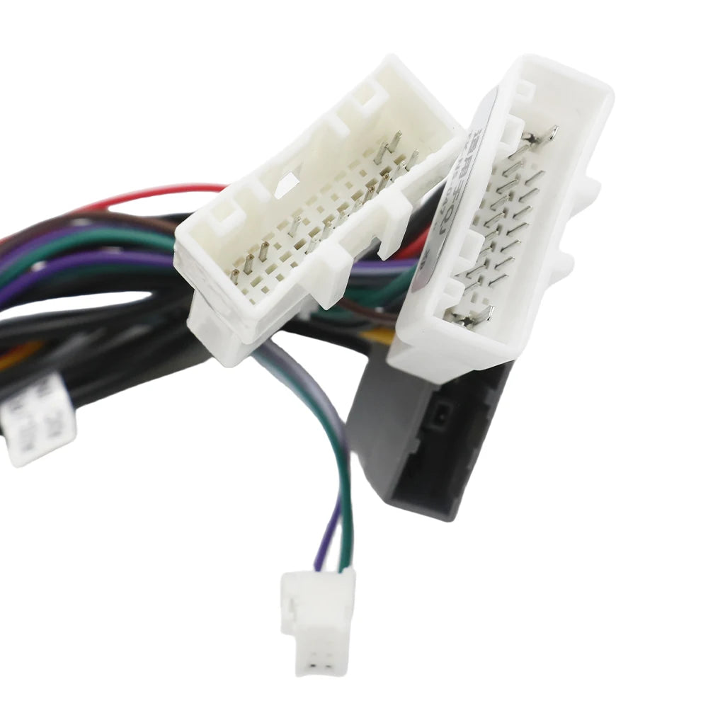 Car 16pin Audio Wiring With 360 Harness  Canbus BOX For Nissan Juke X-trail Navara  2016+ Stereo Installation Wire Adapter