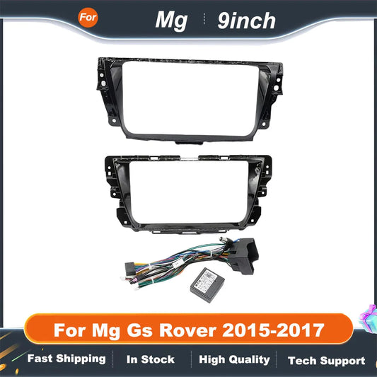 9 Inch Car Frame Fascia Adapter For Mg Gs Rover 2015-2017 Canbus Box Decoder Android Radio Audio Dash Fitting Panel Kit
