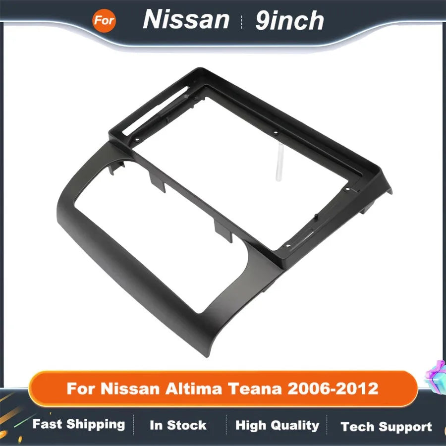 9 Inch Car Fascia Radio Panel Adapter Canbus Box Decoder For Nissan Altima Teana 2006-2012 Android Radio Dash Fitting Panel Kit