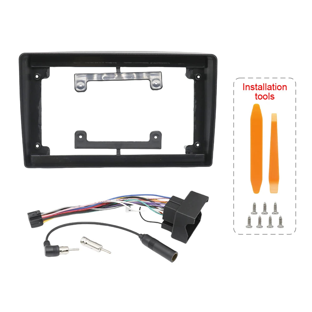 For Ford Kuga Escape 2001-2017 9 Inch Car Frame Fascia Adapter Android Radio Dash Fitting Panel Kit