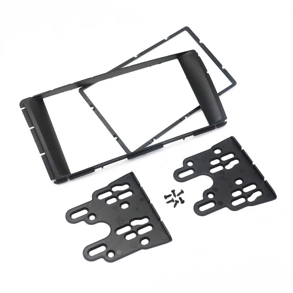 2 Din For Toyota Hilux Fortuner 2012-2014 DVD Navigation Car Accessories Fascias Stereo Radio Panel Frame Cover