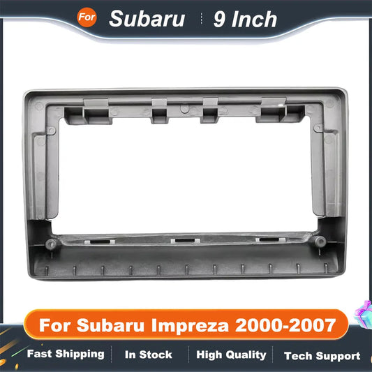 9 Inch Car Frame Fascia Adapter  For Subaru Impreza 2000-2007 Canbus Box Decoder Android Radio Audio Dash Fitting Panel Kit