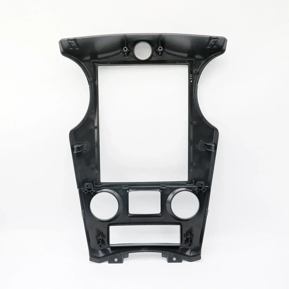 9.7 Inch 2 Din Car Radio Fascias For KIA CARENS 2007-2011 Tesla Style Multimedia Frame Video Player Navigation DVD Panel Trim