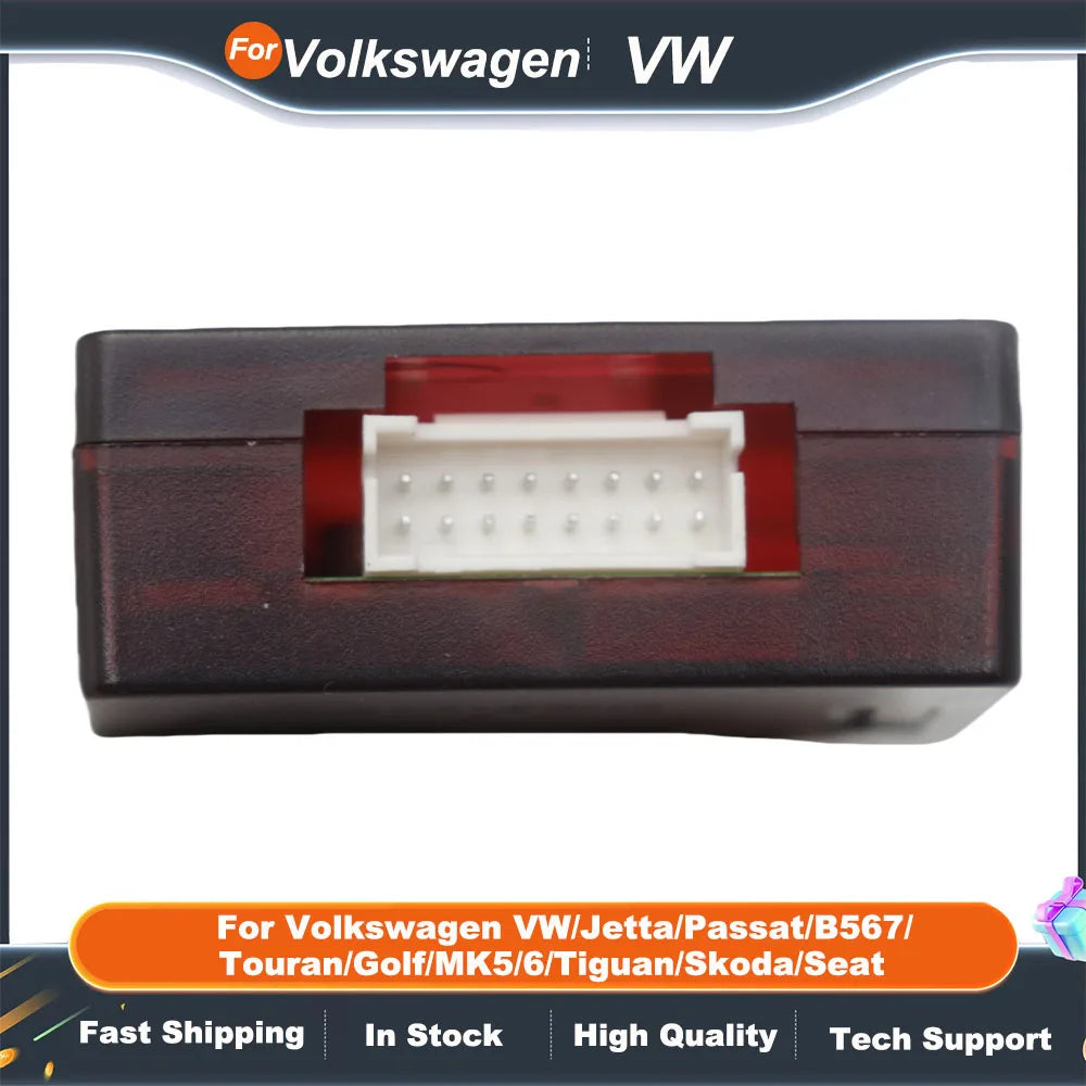 Canbus box RP5-VW-001/ VW-RZ-58 16 Pin Adaptor For Volkswagen VW/Jetta/Passat/B567/Touran/Golf/MK5/6/Tiguan/Skoda/Seat